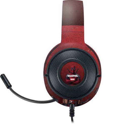 Marvel Deadpool Legacy Deadpool Red Poster Razer Kraken X Skin